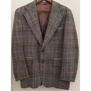 Vintage Palm Beach Wool Blazer | Tailored for Brills Colony | 36R Small